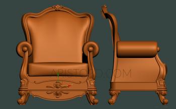 Set of furniture (KMB_0195) 3D model for CNC machine