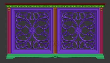 Set of furniture (KMB_0224) 3D model for CNC machine