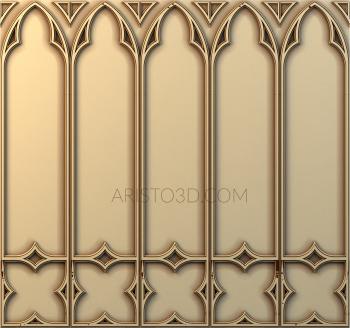 Set of panels (KPN_0001-2) 3D model for CNC machine