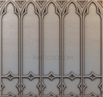 Set of panels (KPN_0001-2) 3D model for CNC machine