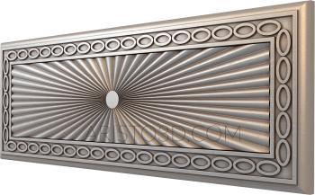Set of panels (KPN_0020-2) 3D model for CNC machine