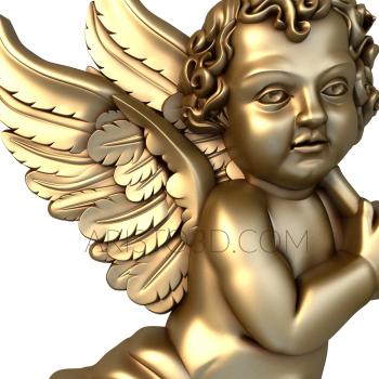 Angels (AN_0004) 3D model for CNC machine