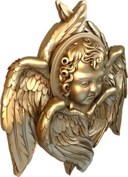 Angels (AN_0006) 3D model for CNC machine