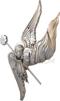 Angels (AN_0009) 3D model for CNC machine