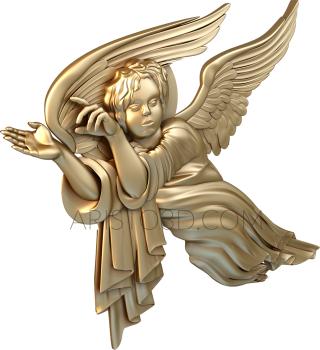Angels (AN_0011) 3D model for CNC machine
