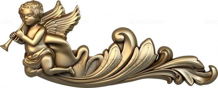 Angels (AN_0013) 3D model for CNC machine