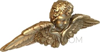 Angels (AN_0014) 3D model for CNC machine
