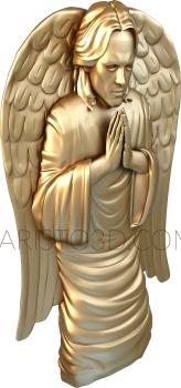 Angels (AN_0023) 3D model for CNC machine