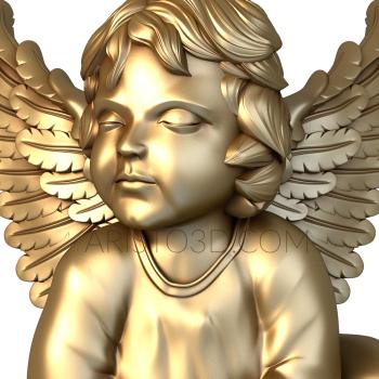 Angels (AN_0026) 3D model for CNC machine