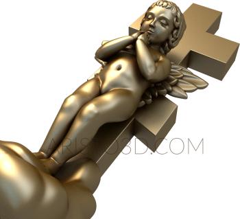 Angels (AN_0031) 3D model for CNC machine