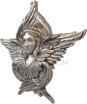 Angels (AN_0032) 3D model for CNC machine