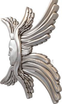 Angels (AN_0037) 3D model for CNC machine