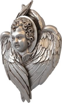 Angels (AN_0038) 3D model for CNC machine