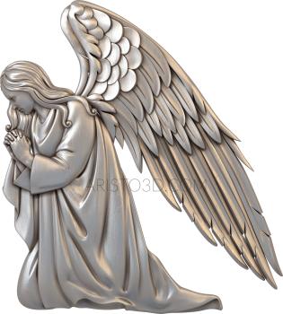 Angels (AN_0049) 3D model for CNC machine