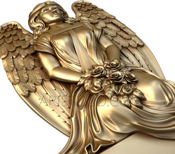 Angels (AN_0057) 3D model for CNC machine