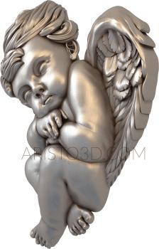 Angels (AN_0065) 3D model for CNC machine
