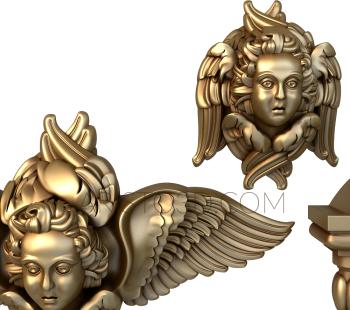 Angels (AN_0069) 3D model for CNC machine