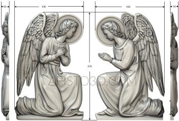 Angels (AN_0073) 3D model for CNC machine