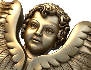 Angels (AN_0074) 3D model for CNC machine