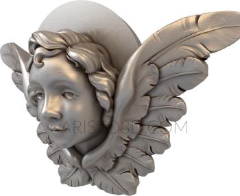 Angels (AN_0077) 3D model for CNC machine