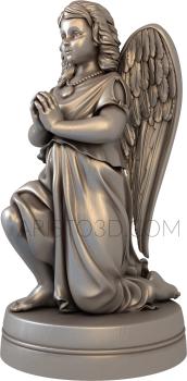 Angels (AN_0078) 3D model for CNC machine