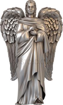Angels (AN_0081) 3D model for CNC machine