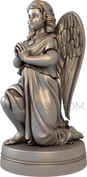 Angels (AN_0082) 3D model for CNC machine