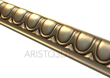 Baguette (BG_0010) 3D model for CNC machine