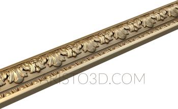 Baguette (BG_0014) 3D model for CNC machine