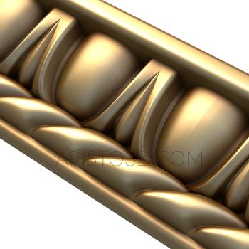 Baguette (BG_0027) 3D model for CNC machine