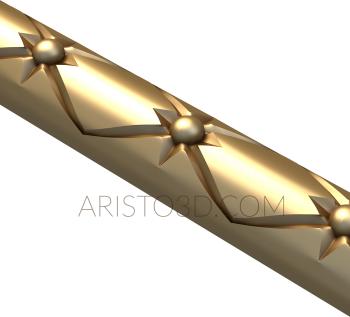 Baguette (BG_0036) 3D model for CNC machine