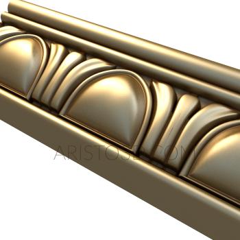 Baguette (BG_0143) 3D model for CNC machine