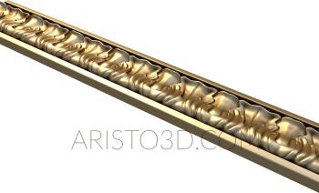 Baguette (BG_0157) 3D model for CNC machine