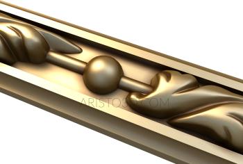 Baguette (BG_0196-9) 3D model for CNC machine