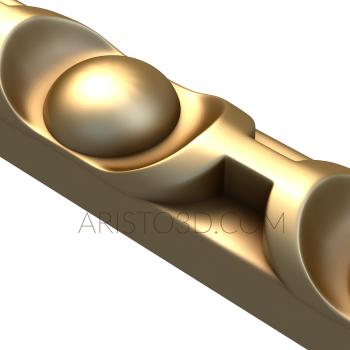 Baguette (BG_0240) 3D model for CNC machine