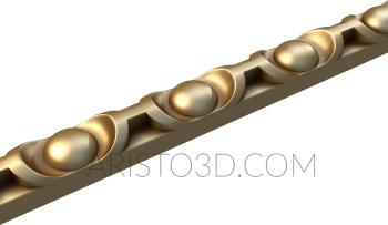 Baguette (BG_0240) 3D model for CNC machine