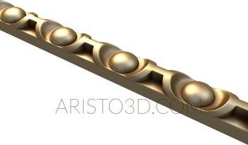 Baguette (BG_0240) 3D model for CNC machine