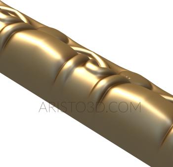 Baguette (BG_0252) 3D model for CNC machine