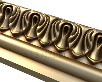 Baguette (BG_0260-9) 3D model for CNC machine