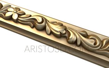 Baguette (BG_0268-9) 3D model for CNC machine