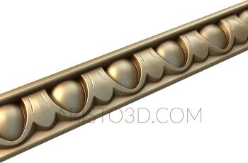 Baguette (BG_0286) 3D model for CNC machine