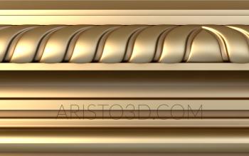 Baguette (BG_0295) 3D model for CNC machine