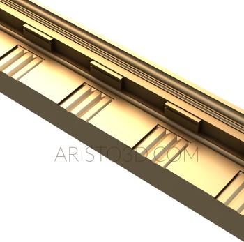 Baguette (BG_0329) 3D model for CNC machine