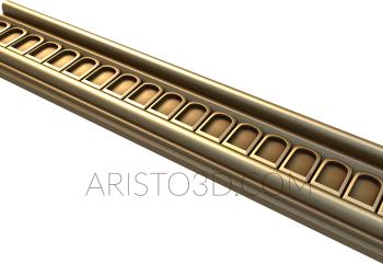 Baguette (BG_0389) 3D model for CNC machine