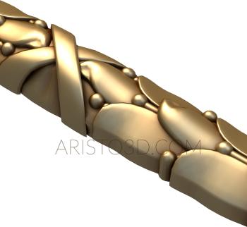 Baguette (BG_0393) 3D model for CNC machine