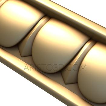 Baguette (BG_0425) 3D model for CNC machine