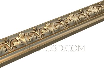 Baguette (BG_0445) 3D model for CNC machine