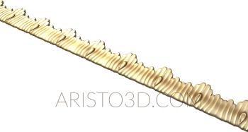 Baguette (BG_0454) 3D model for CNC machine