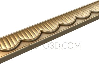 Baguette (BG_0455) 3D model for CNC machine