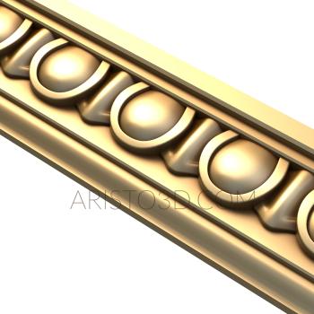 Baguette (BG_0489) 3D model for CNC machine